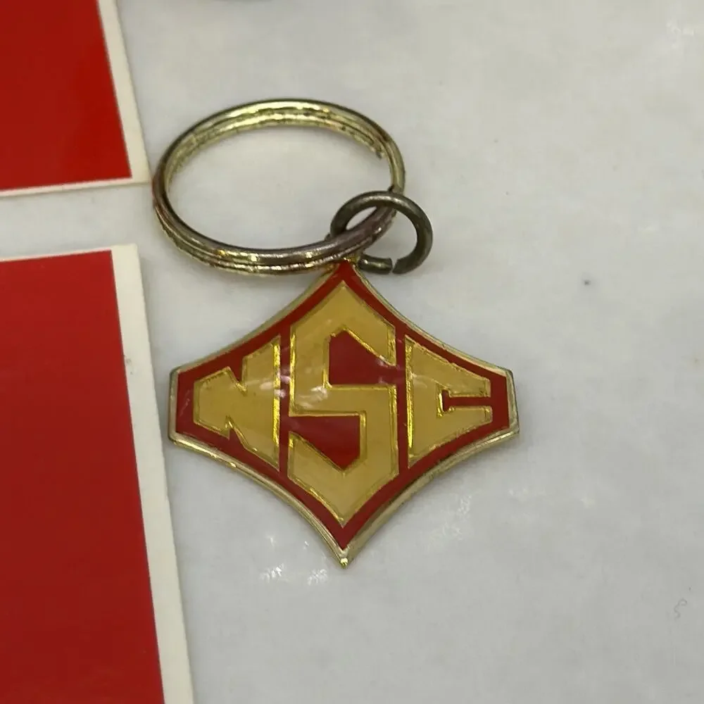 Vintage NC State Wolfpack Fan Lot Bumper Stickers Keychain Buttons Mascot Clip